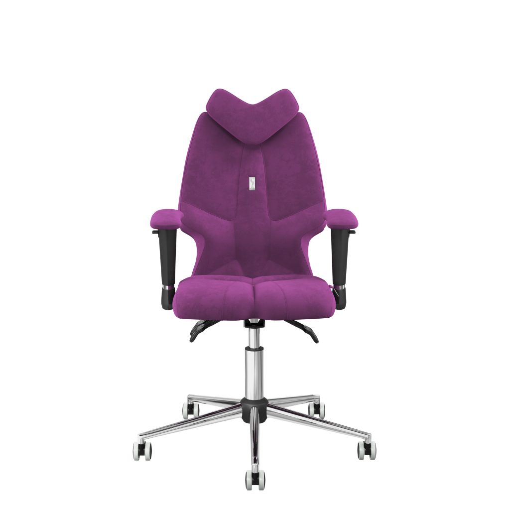 Ergonomiczny fotel Kulik System Fly Lilac 0306 Tkanina Antara