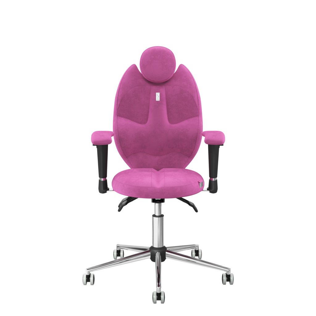 Ergonomiczny fotel Kulik System Trio Pink 0312 Tkanina Antara