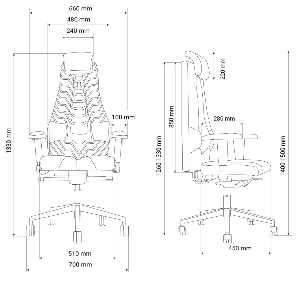  Ergonomiczny fotel KULIK SYSTEM Crypto XL Black